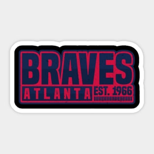 Atlanta Braves 02 Sticker